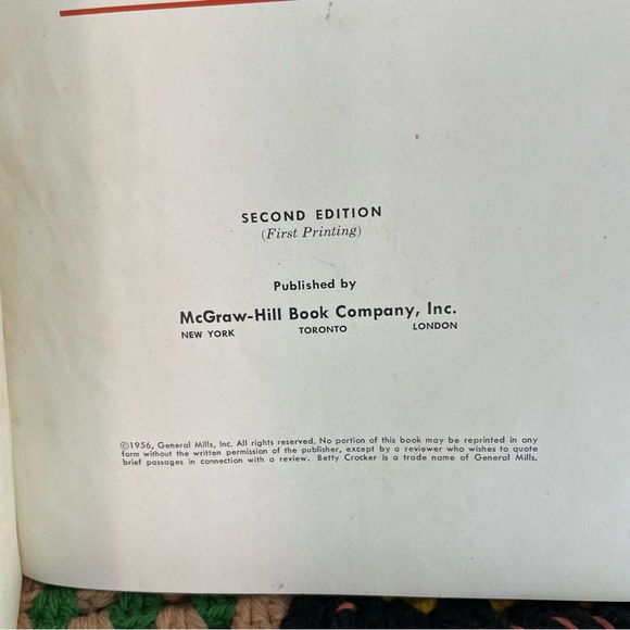 Betty Crocker’s Picture Cook Book Second Edition First Printing Hardcover 1956 - Picture 5 of 6